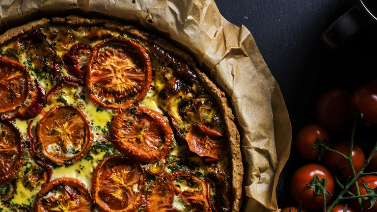 Vega Vrijdag: Groentequiche