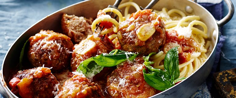 Vega Vrijdag: Pasta met ballen