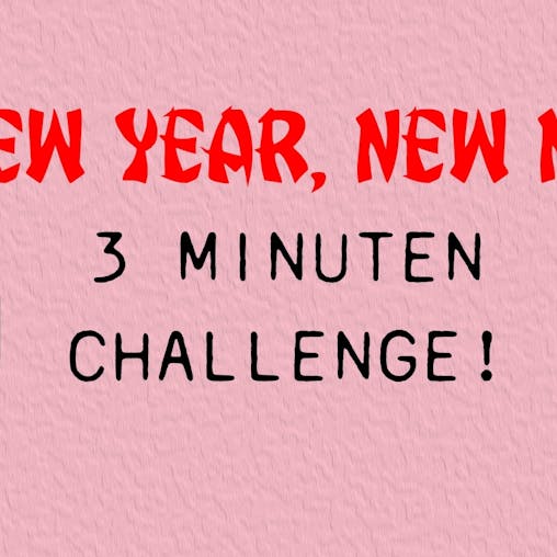 New year, new me Challenge: Week 4 !