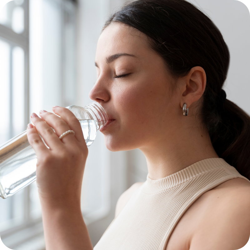 Waarom je echt 1,5 tot 2 liter water per dag moet drinken