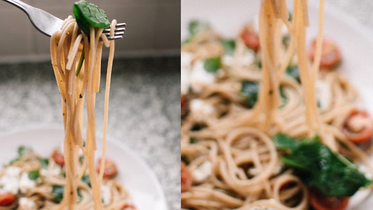 Vega Vrijdag: Snelle pasta met spinazie