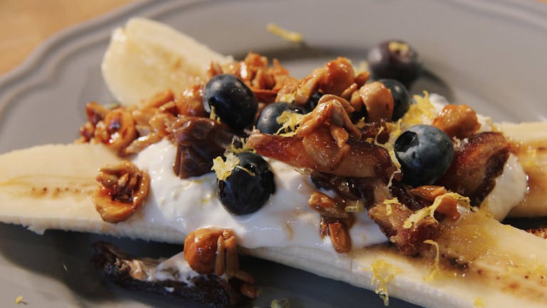 Bananendag: Banana crisp