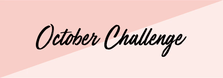 Doe jij mee met de October Challenge?!