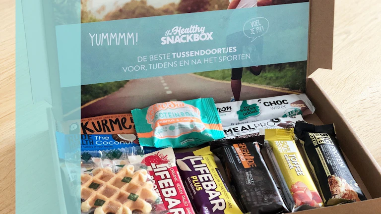 Gezond snacken met healthy snack box