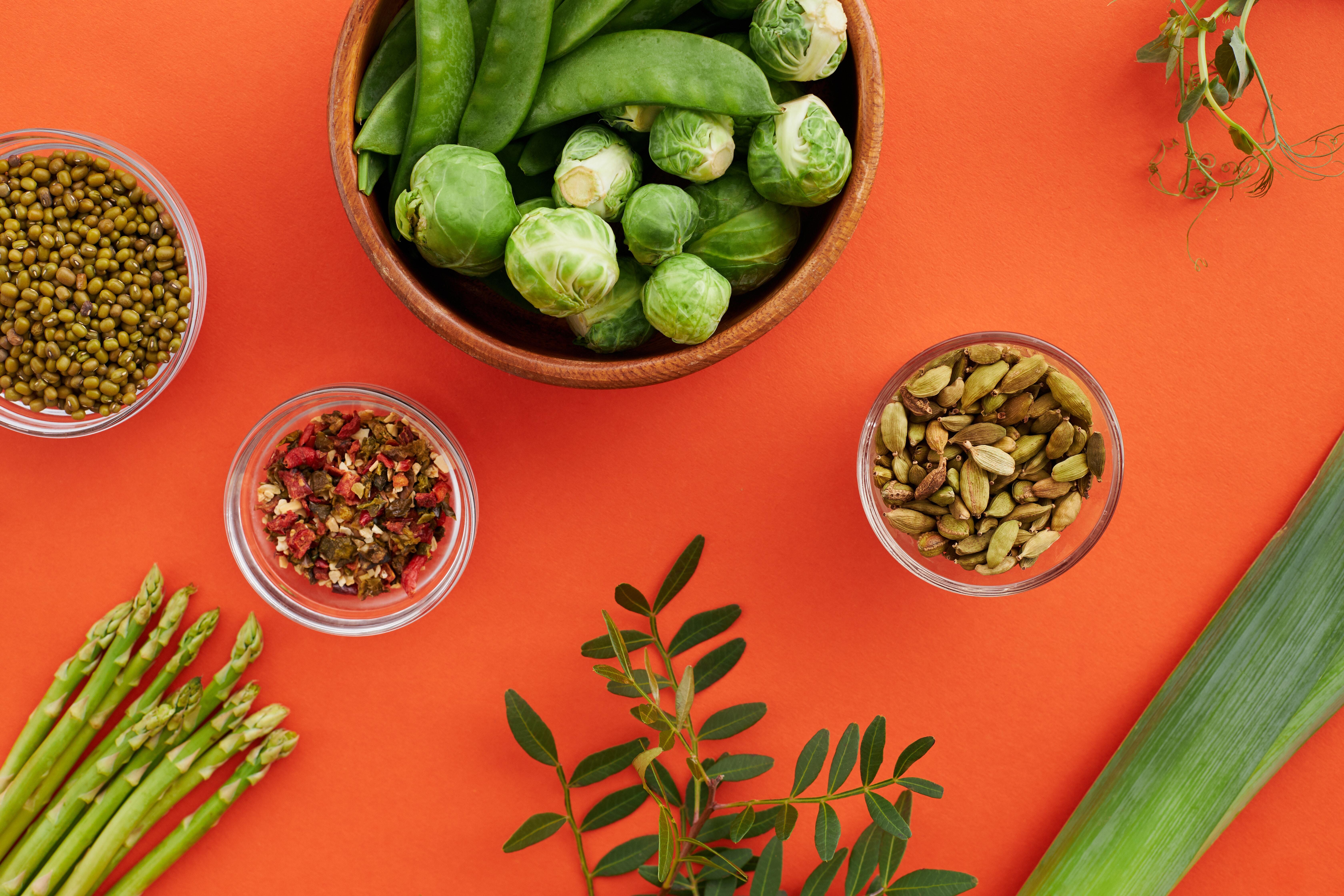 Groenten en fruit van het seizoen - Lente 